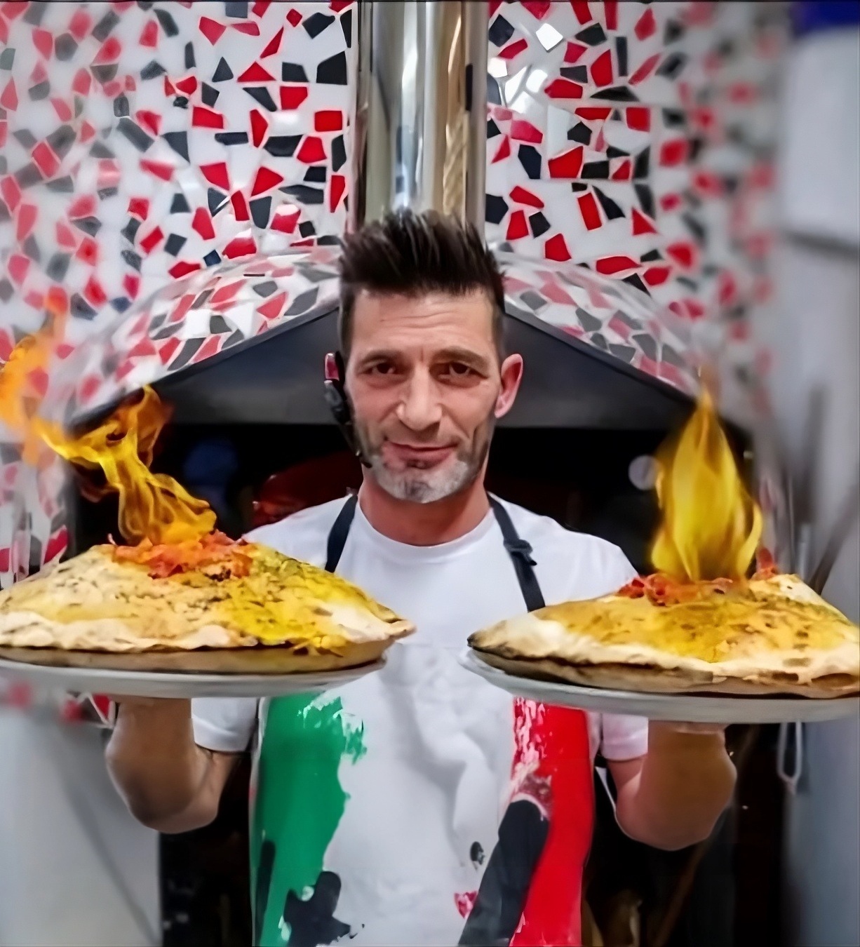 Pizza artesanal en Ristorante Pizzeria da Fra Zaragoza